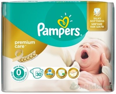 Pampers Premium Care 0 NEWBORN 30 ks