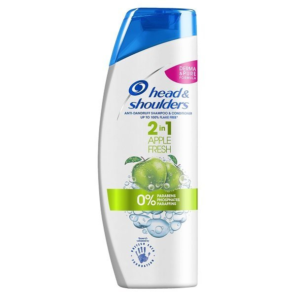 Head & Shoulders Apple Fresh 2-in-1, Shampoo und Conditioner gegen Schuppen 450 ml