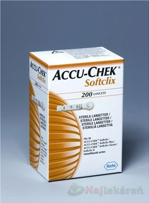 Accu Chek Softclix Lancety 200 ks