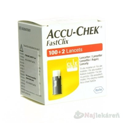 Accu-Chek Fastclix lancetter 102 st