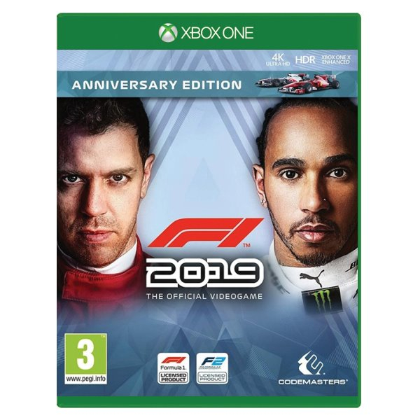 F1 2019: Das offizielle Videospiel (Jubiläumsausgabe) [XBOX ONE] - BAZÁR (gebrauchte Ware) Ankauf