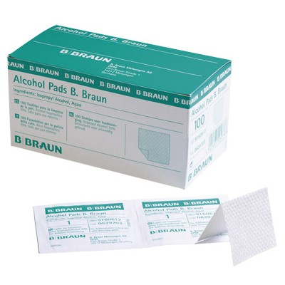 B.Braun B.BRAUN Alkomed tampóny alkoholové, sterilné 100ks