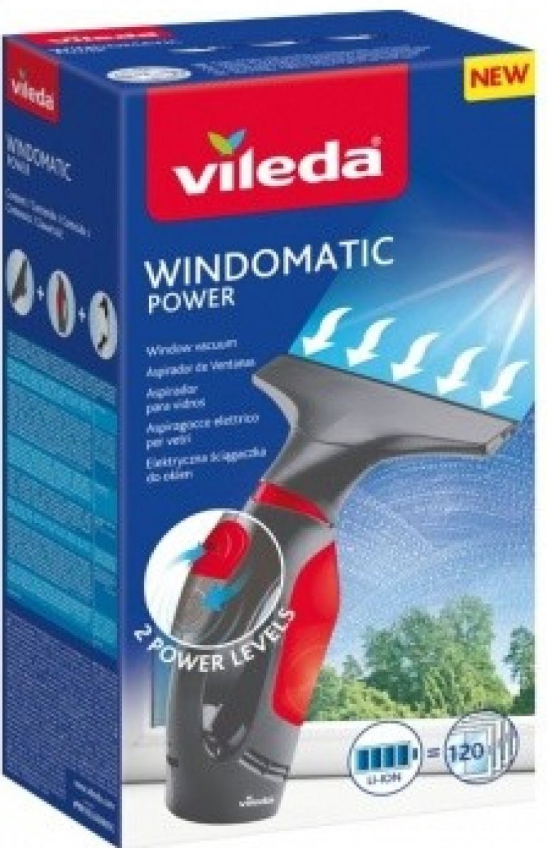 VILEDA WINDOMATIC POWER S EXTRA CU PERFORMANȚE RIDICATE