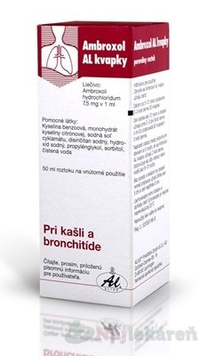 AMBROXOL AL kvapky 7,5 mg/ml 50 ml