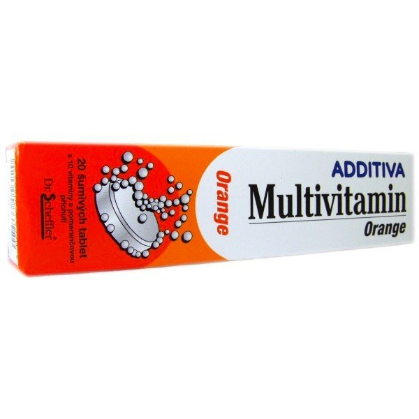 Additiva Multivitamin ORANGE šum. tablety 20 ks