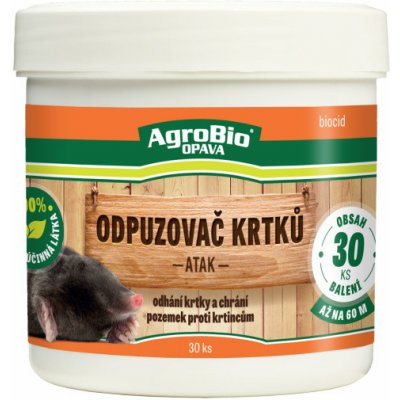 AgroBio ATAK - muldvarp afskrækker 60 stk