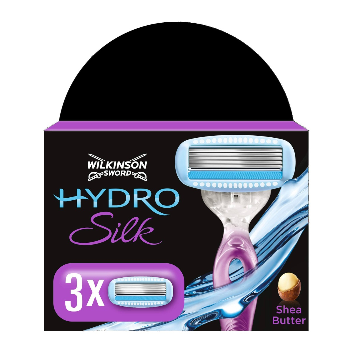Náhradné hlavice Wilkinson HYDRO Silk for Women 3 ks