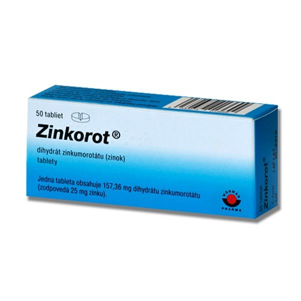 Zinkorot tbl.50 x 25 mg
