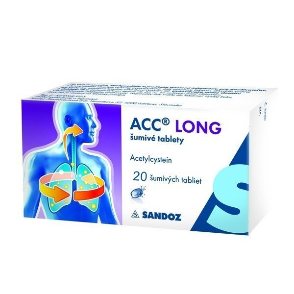 ACC Long tablets effervescent 20 x 600 mg