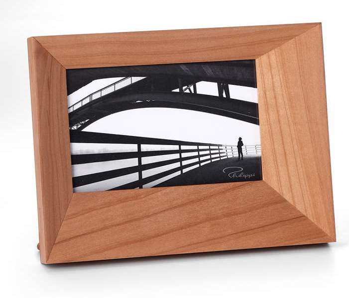 Focus photo frame, 10 x 15 cm, wood - Philippi