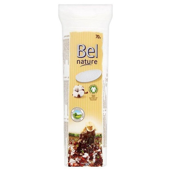 BEL Nature Bio make-up removal pads from 100% cotton 70 pcs