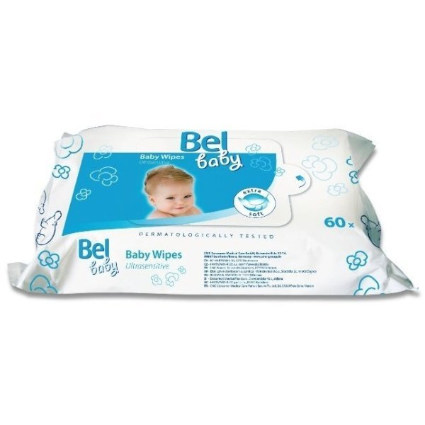 BEL Baby wet wipes 60 pcs
