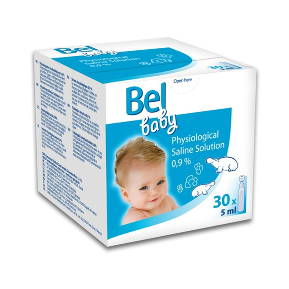 Saltlösning Baby Bel (5 ml)