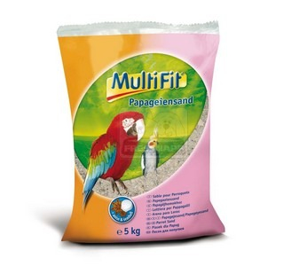 MultiFit areia para papagaios 5kg