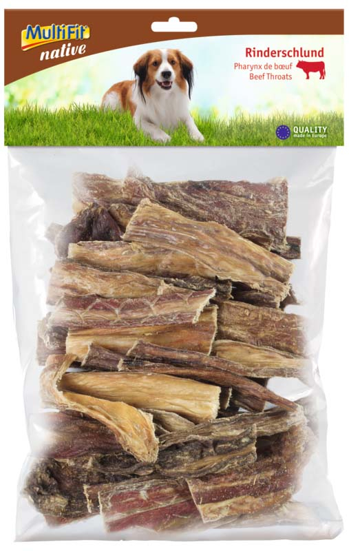 MultiFit Native guloseimas para cães pedaços de carne de vaca 500g