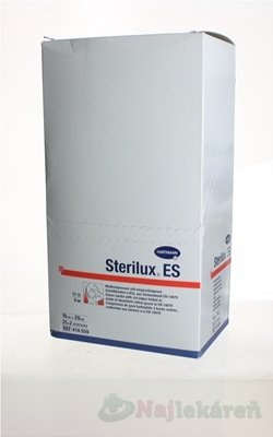 Sterilux gáza kompresní sterilní 10 x 20cm/25 x 2 ks