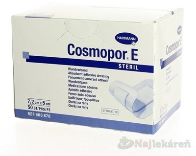Cosmopor E sterilt själv 7,2x5 50 st