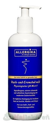 Allergika Pharma pena do kúpeľa a sprchový gél 200 ml