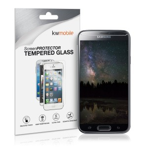 Tempered glass screen protector for Samsung Galaxy S5 - transparent