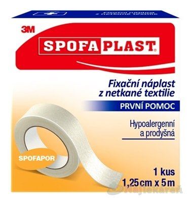 3M Spofaplast Náplast fix.netk.text.731 5 m x 1,25 cm