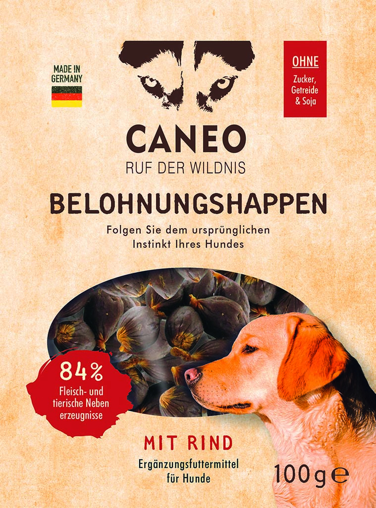 Caneo Hundefutter Rind 100g