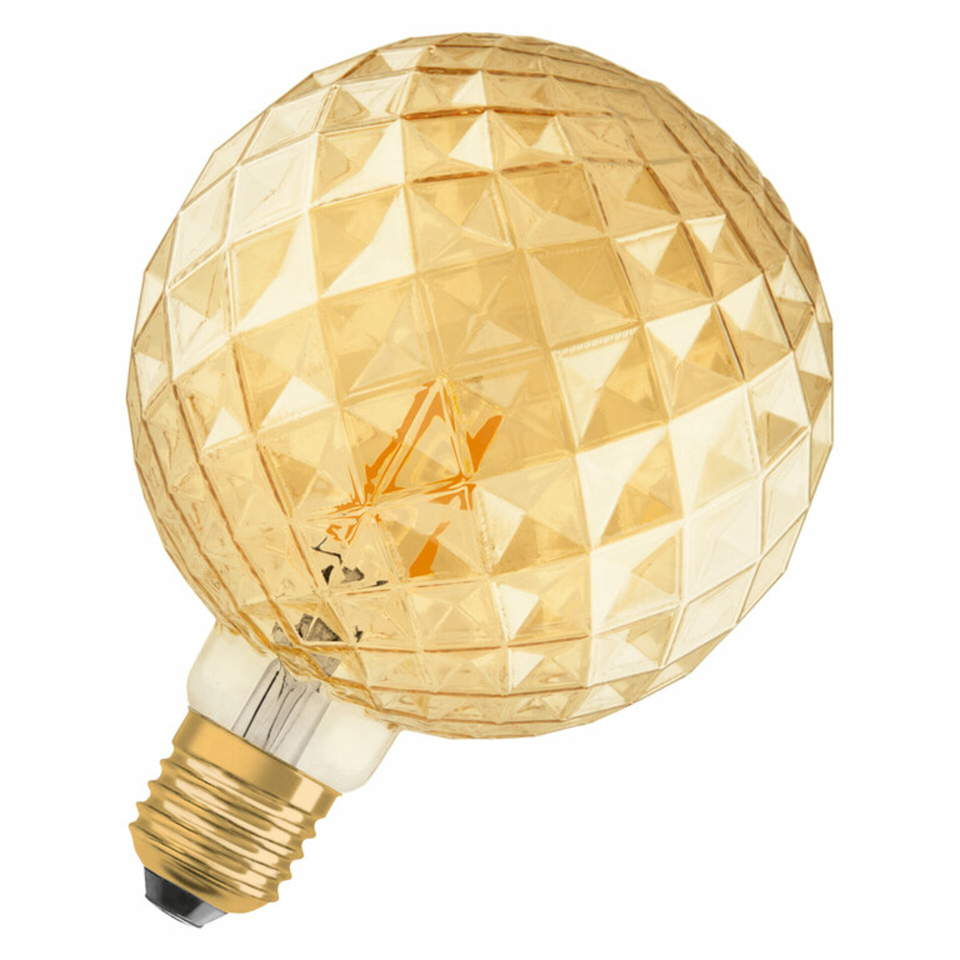 Led bulb filament e27 4.5w e27 osram vintage 1906 globe - warm white