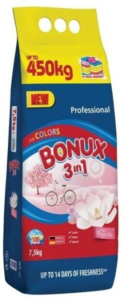 Bonux powder Color Pure MAGNOLIA 100 PD 7.5 kg
