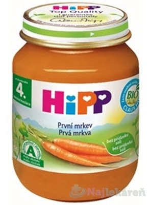 HiPP Príkrm prvá mrkva 125 g