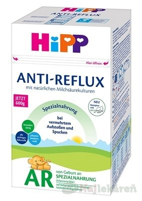Speciální kojenecká výživa HiPP Anti-Reflux
