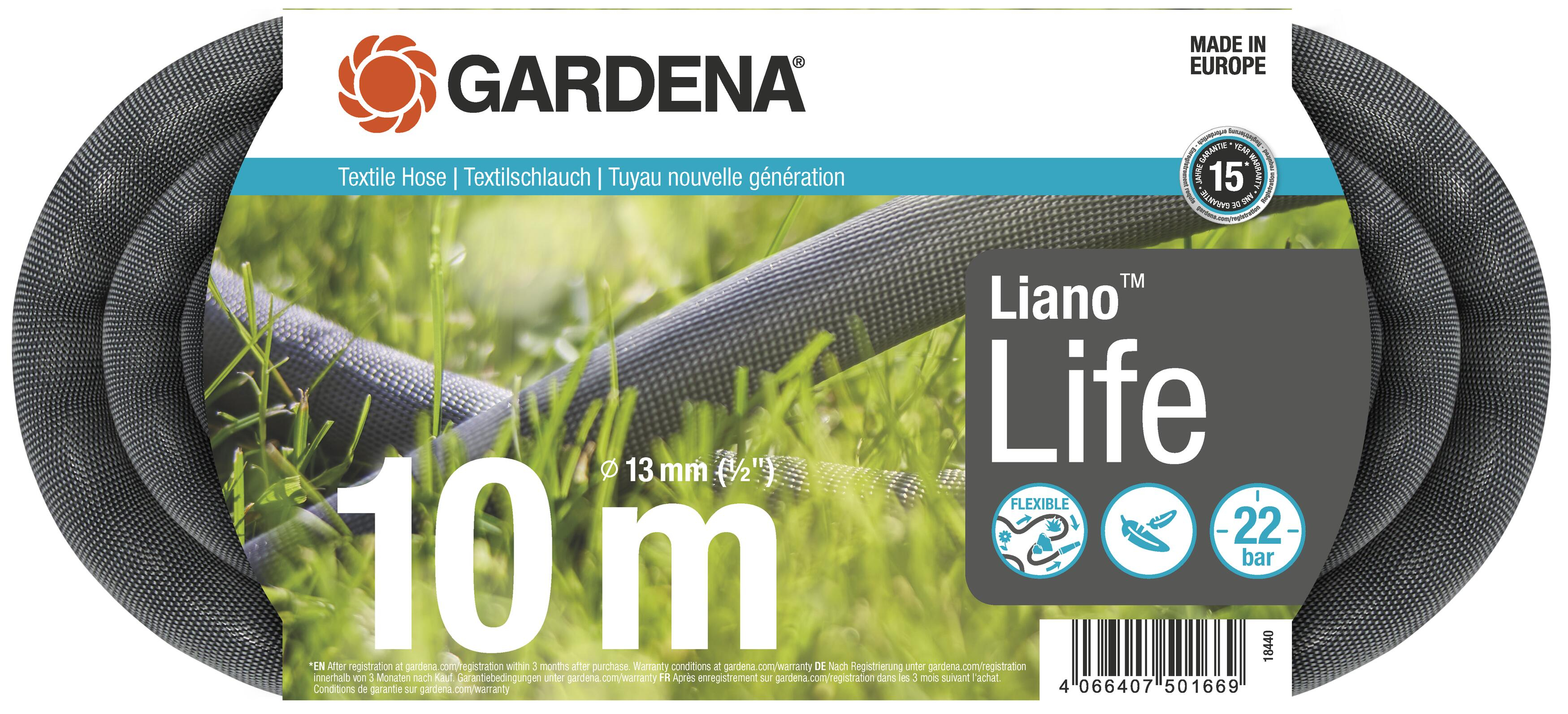 Gardena textilná hadica Liano™ Life 10 m
