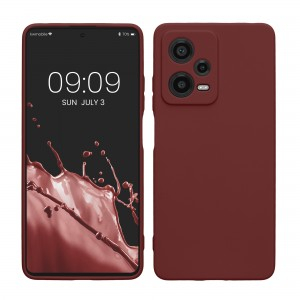 Case for Xiaomi Redmi Note 12 Pro 5G - dark red