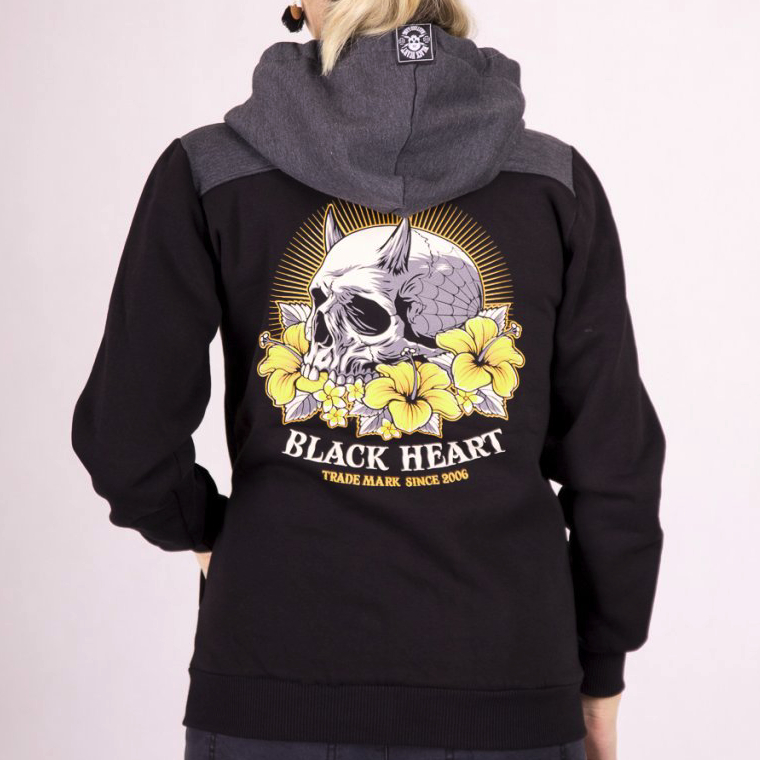 Black Heart Dámská motorkárska mikina BLACK HEART SWEET EVIL , Veľkosť L