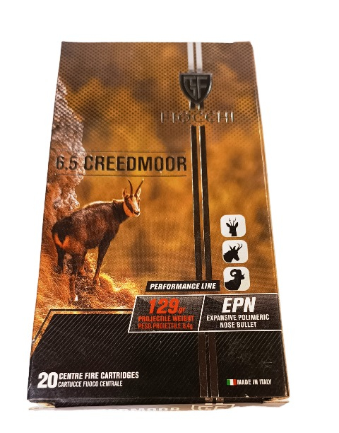 6,5 Creedmoor Fiocchi 8,4 g / 129grs - EPN