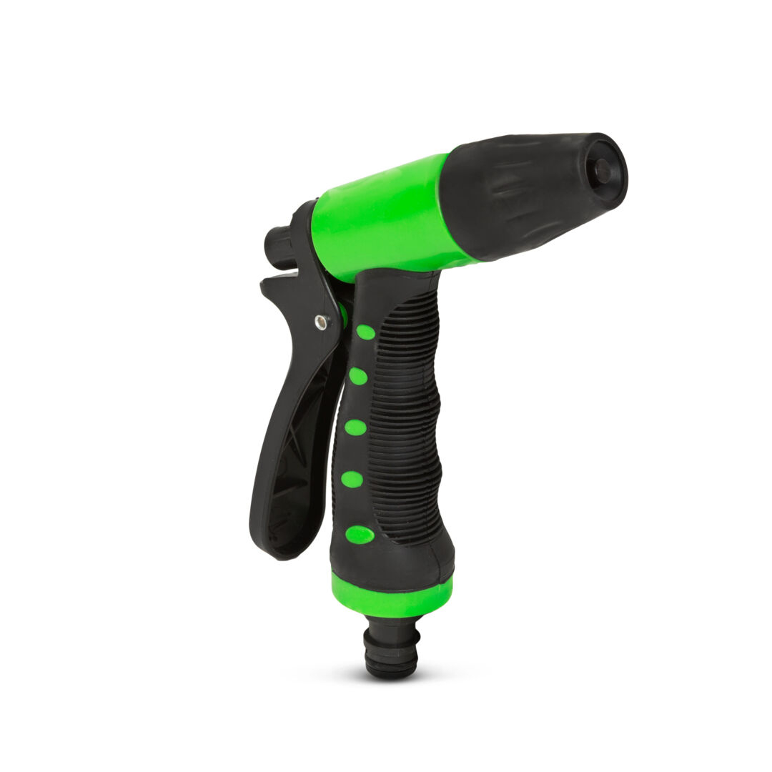 Locsoló pisztoly állítható vízsugárral (zöld)