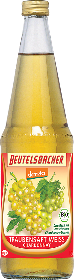 White grape juice 100% Beutelsbacher 0.7 l