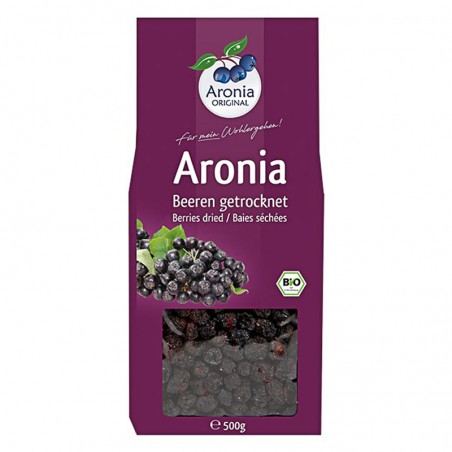 Økologiske Tørkede Aronia-bær, 500 g Aronia Original...