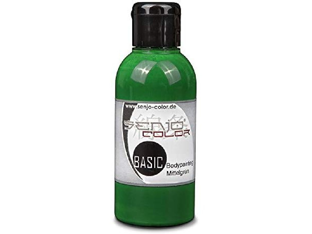 Senjo Color - 2011 - airbrush color for face and body painting - Green 75ml