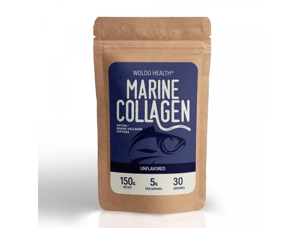 100% hydrolyzovaný morský kolagén, 150 g