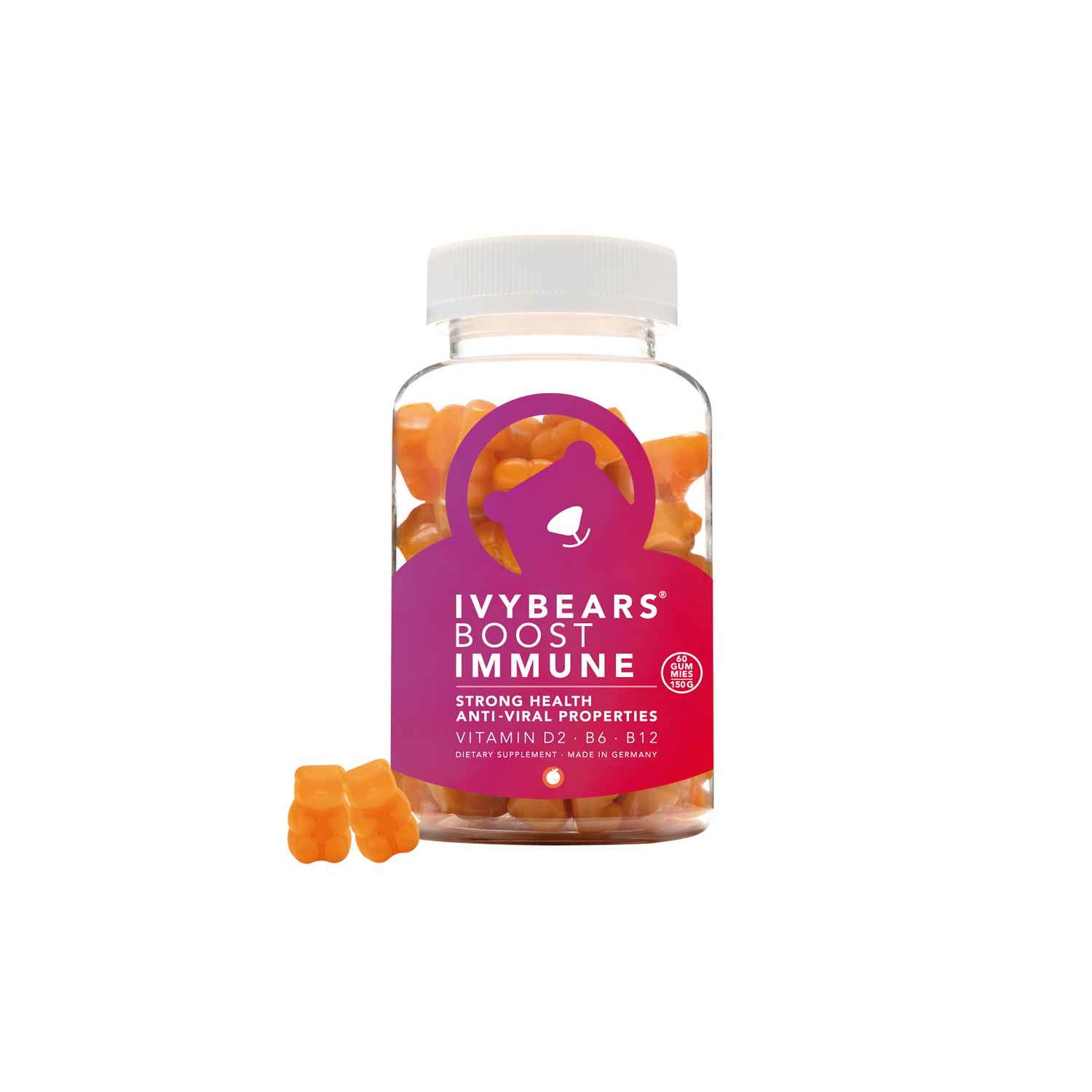IvyBears Boost Immune Vitamins 60 ks