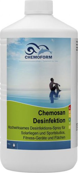 Chemosan - dezinfekce solárií a wellness Varianty litrů: 1 lt