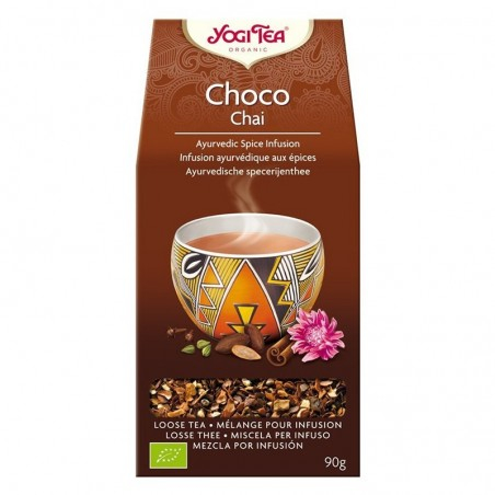 Chá de Chocolate Orgânico, Yogi Tea, A granel, 90 g...
