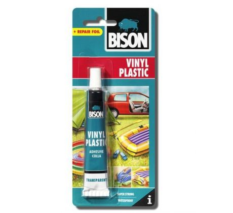 BISON VINYL PLASTIC ragasztó puha műanyagokhoz 25ml + fólia