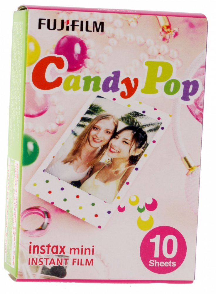 Fotopapper Fujifilm Instax Mini CandyPop 10 ark