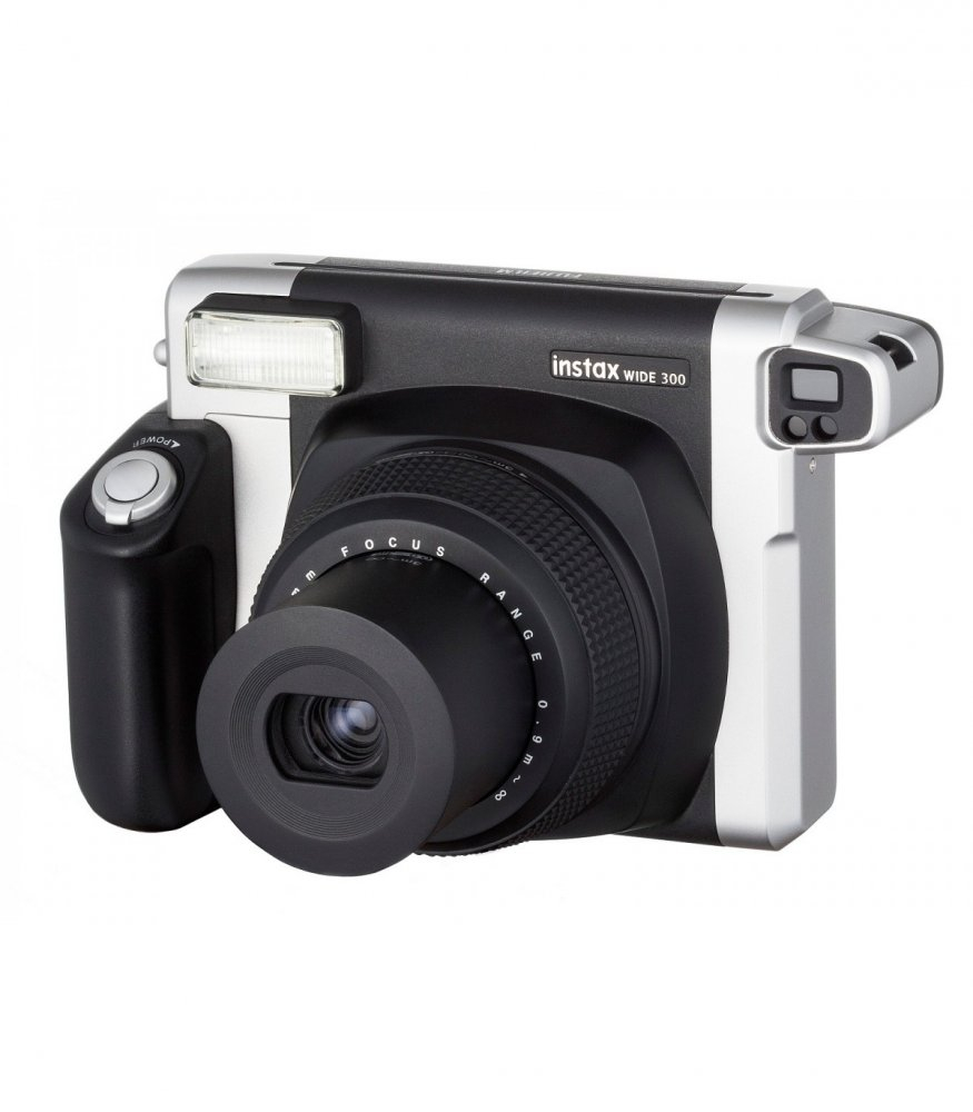 Fujifilm Instax Wide 300 Film Camera Black-Silver