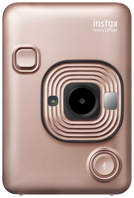 Filmový fotoaparát Fuji Instax Mini LiPlay ružovo zlatý