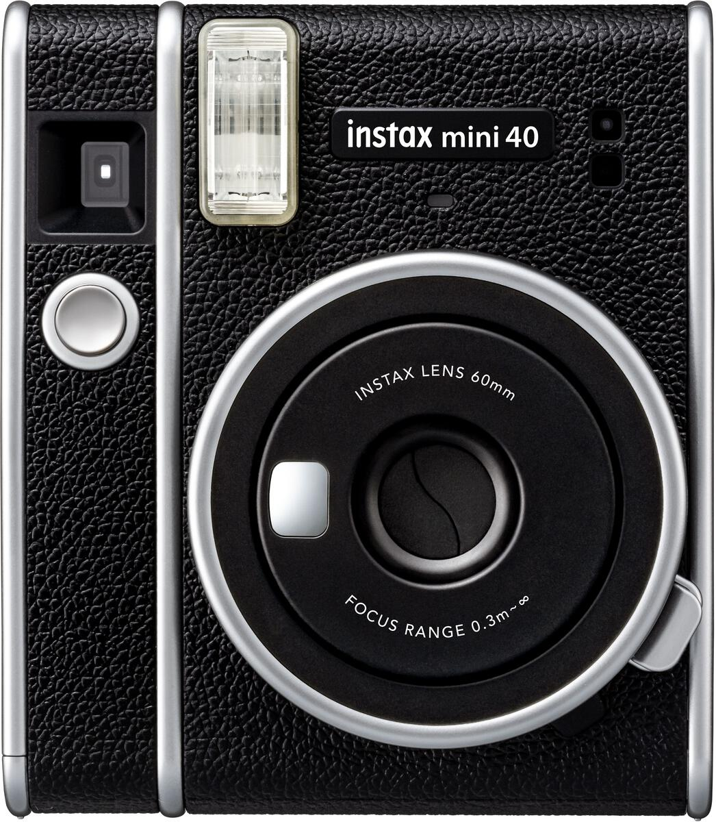Fujifilm Instax Mini 40 Sofortbildkamera Schwarz