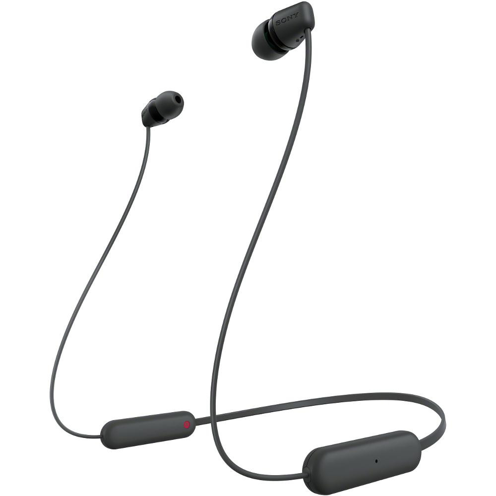 SONY Kopfhörer WI-C100 kabellos, schwarz