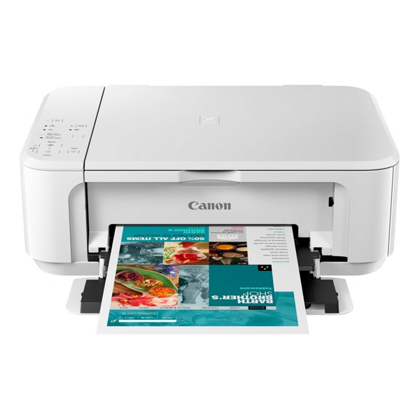 Canon Pixma MG3650S weißer Drucker - Farbe, MF (Drucken, Kopieren, Scannen, Cloud), Duplex, USB, Wi-Fi