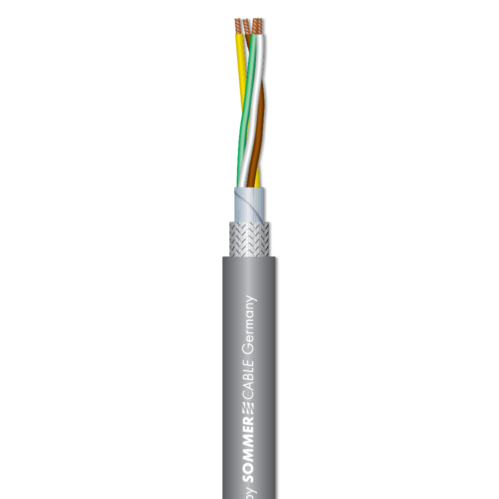 Sommer Cable BINARY 434 DMX-Kabel 4-adrig/ gr