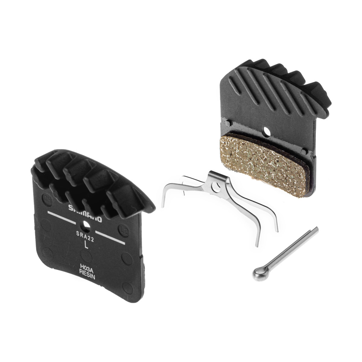 Shimano Resin S with Cooling Fins H03A Brake Pads